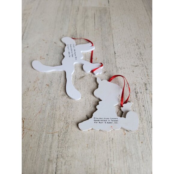 Vintage wooden bugs bunny Pinocchio ornament Xmas set - Picture 5 of 6